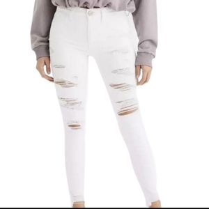 American Eagle white jeans sz 18 short